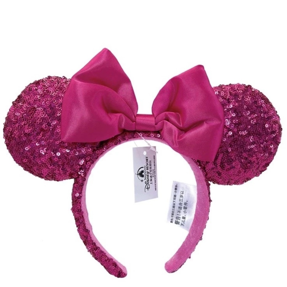 NWT Disney Parks Orchid Pink Minnie Mouse Ears